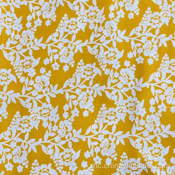 受欢迎的45s编织100％人造丝Vibrane Floral Printed Fabric